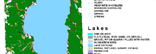 Part of the DLG for the Lake Tahoe Basin