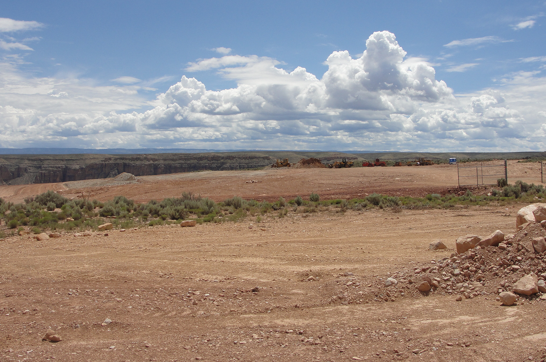  Kanab during reclamation, side 