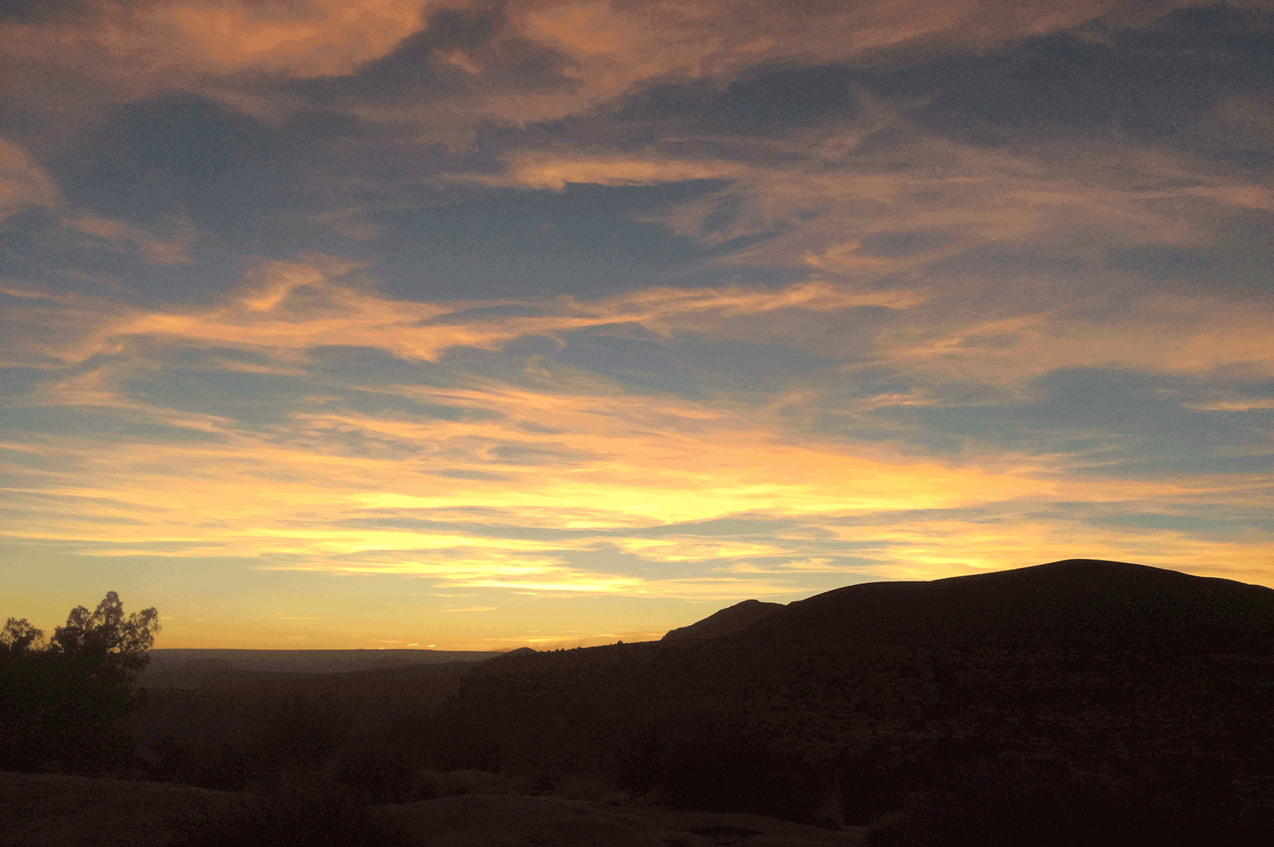  Sunset near Toroweep overlook 